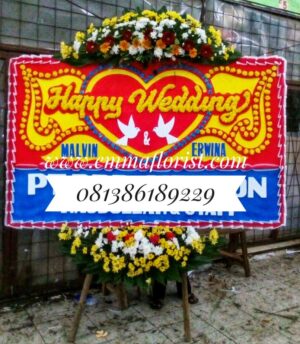 Bunga Papan Wedding PW5501