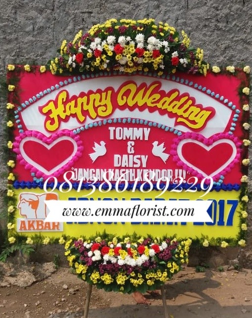 Contoh Karangan Bunga Emma Florist Jakarta 081386189229